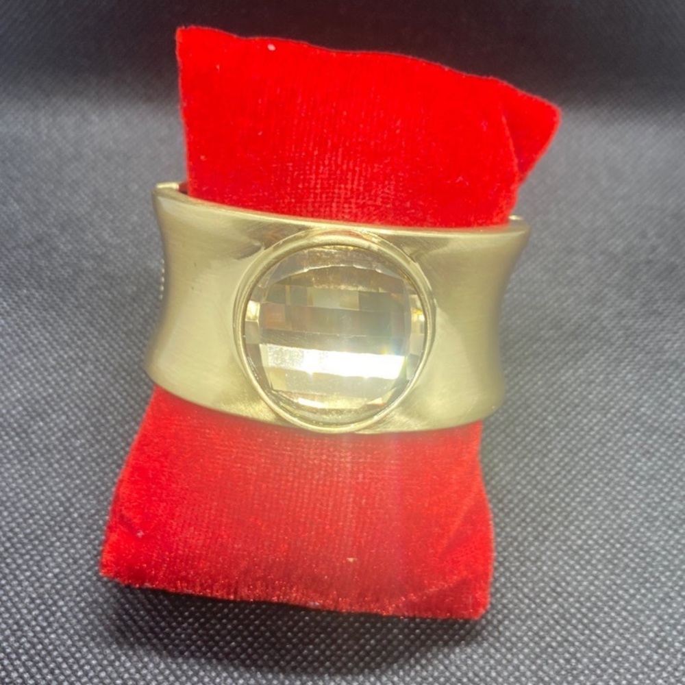 Gold Plated Hinged Bracelet
